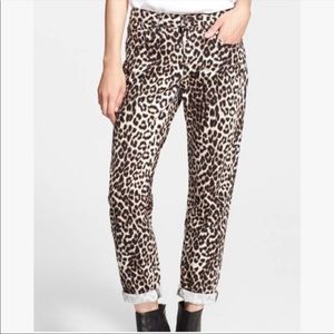 Rag&Bone Snow Leopard Boyfriend Jean-Size26
